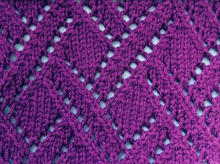 Free lace knitting patterns for beginners
