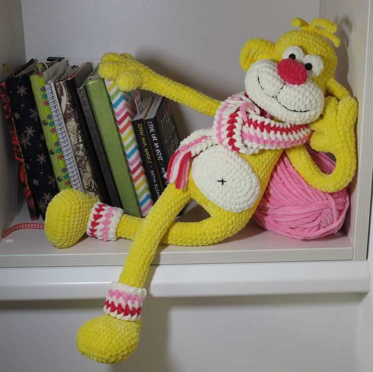 Free monkey pattern knitting