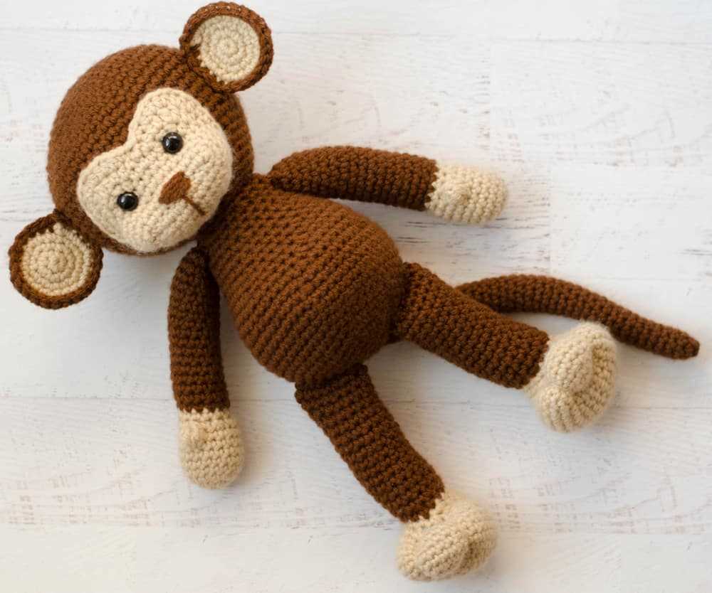 Free monkey pattern knitting