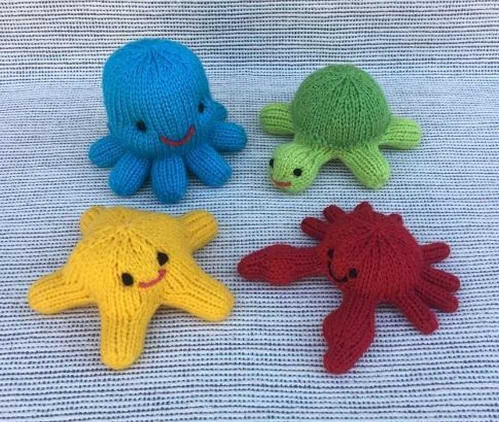 Free sea creature knitting patterns