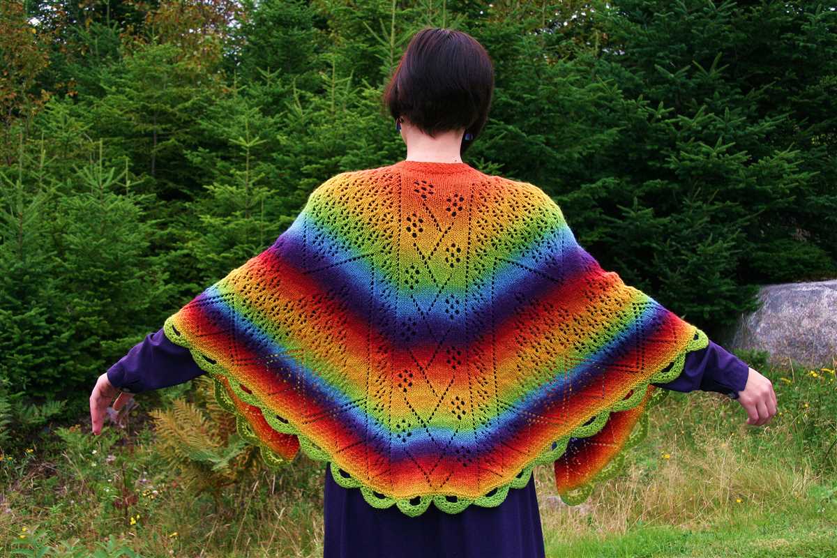 Faroese shawl knitting pattern