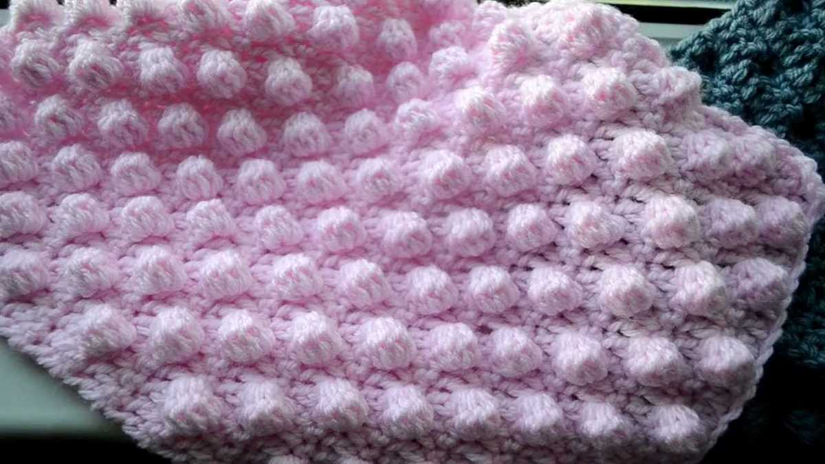 Bobble stitch knitting patterns