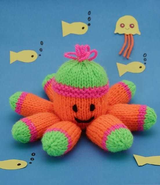 Easy octopus knitting pattern