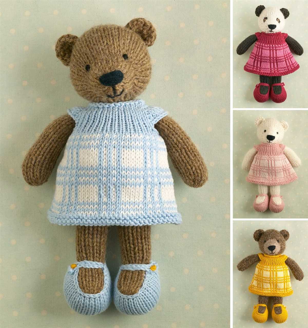 Free knitting pattern for small teddy bear