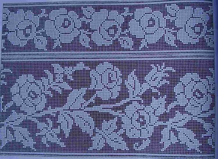 Easy knit lace pattern