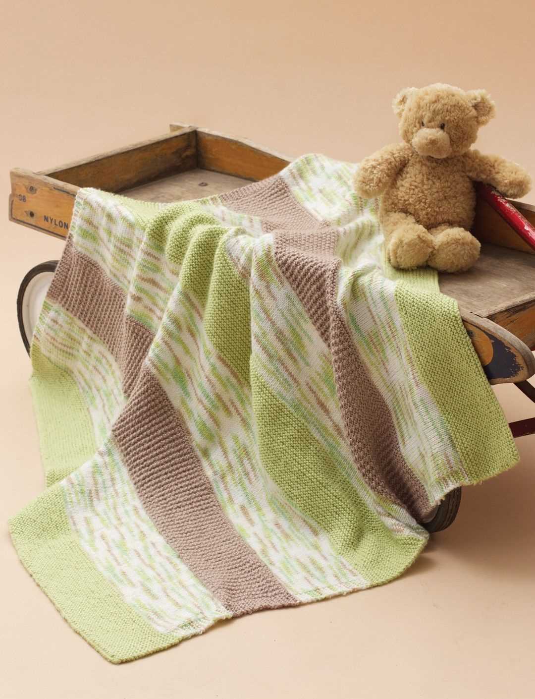 Loom knit blanket pattern