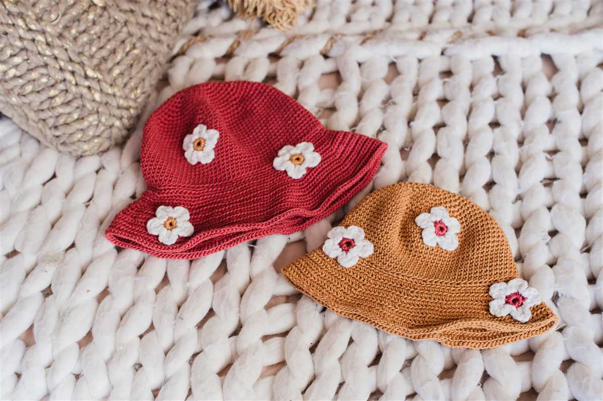 Knitted bucket hat pattern