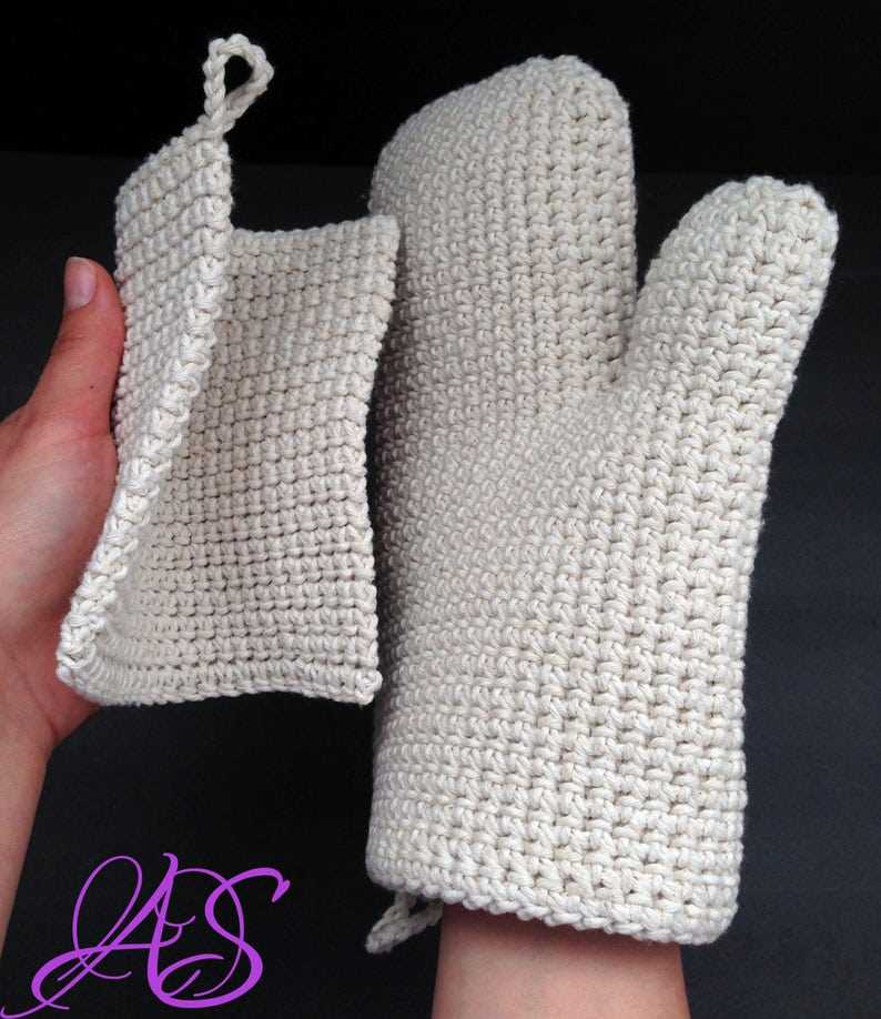 Knitted oven mitt pattern free
