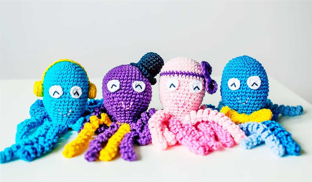 Small octopus knitting pattern