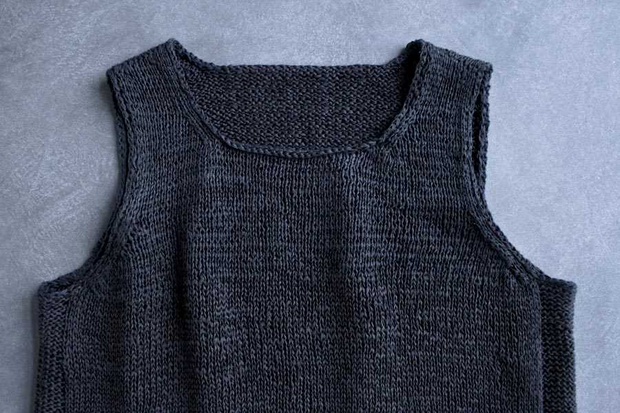 Tank top knit pattern