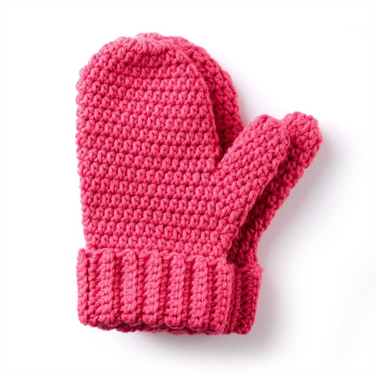 Knitting pattern for childrens mittens
