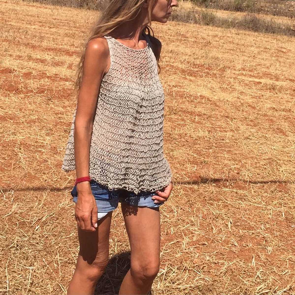 Easy knit tank top pattern