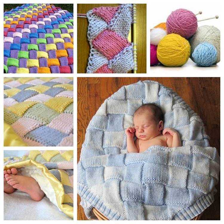 Hand knit blanket pattern free