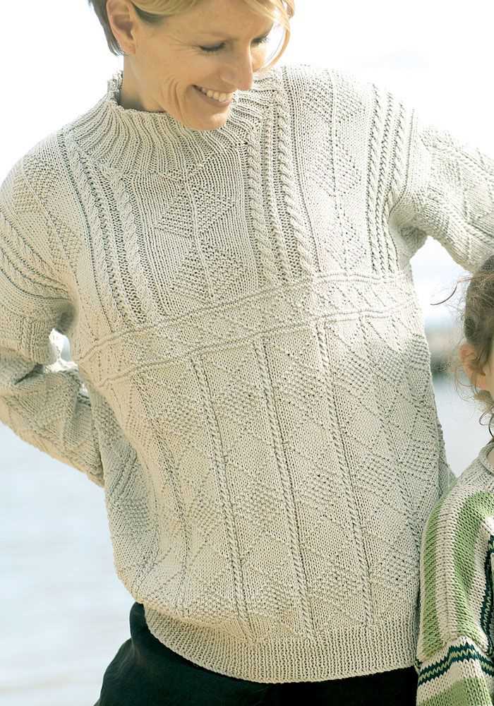 Cotton summer cardigan knitting pattern