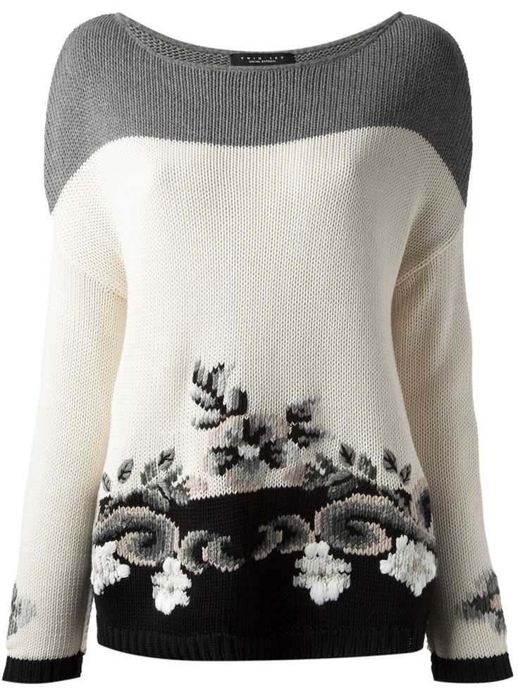 Intarsia knitting patterns sweaters