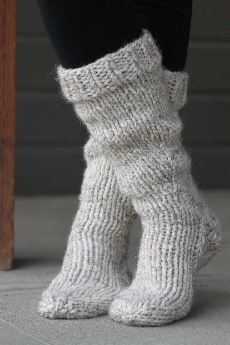Chunky knit sock pattern free