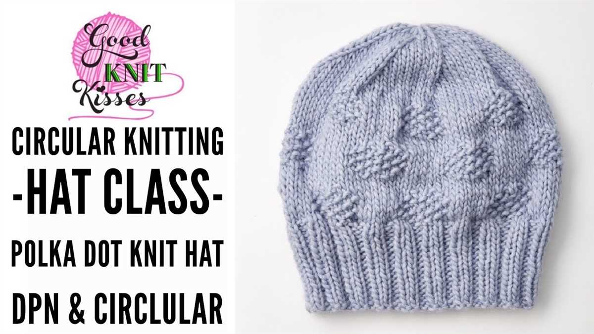 Knit hat pattern size 11 needles