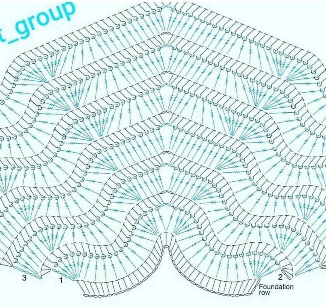 Knit ring pattern