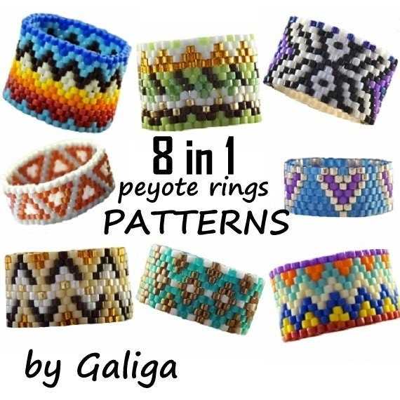 Knit ring pattern