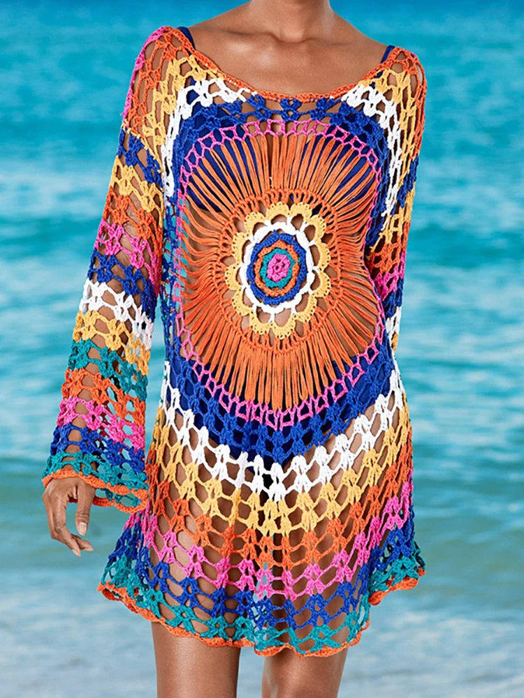 Knit beach cover up pattern