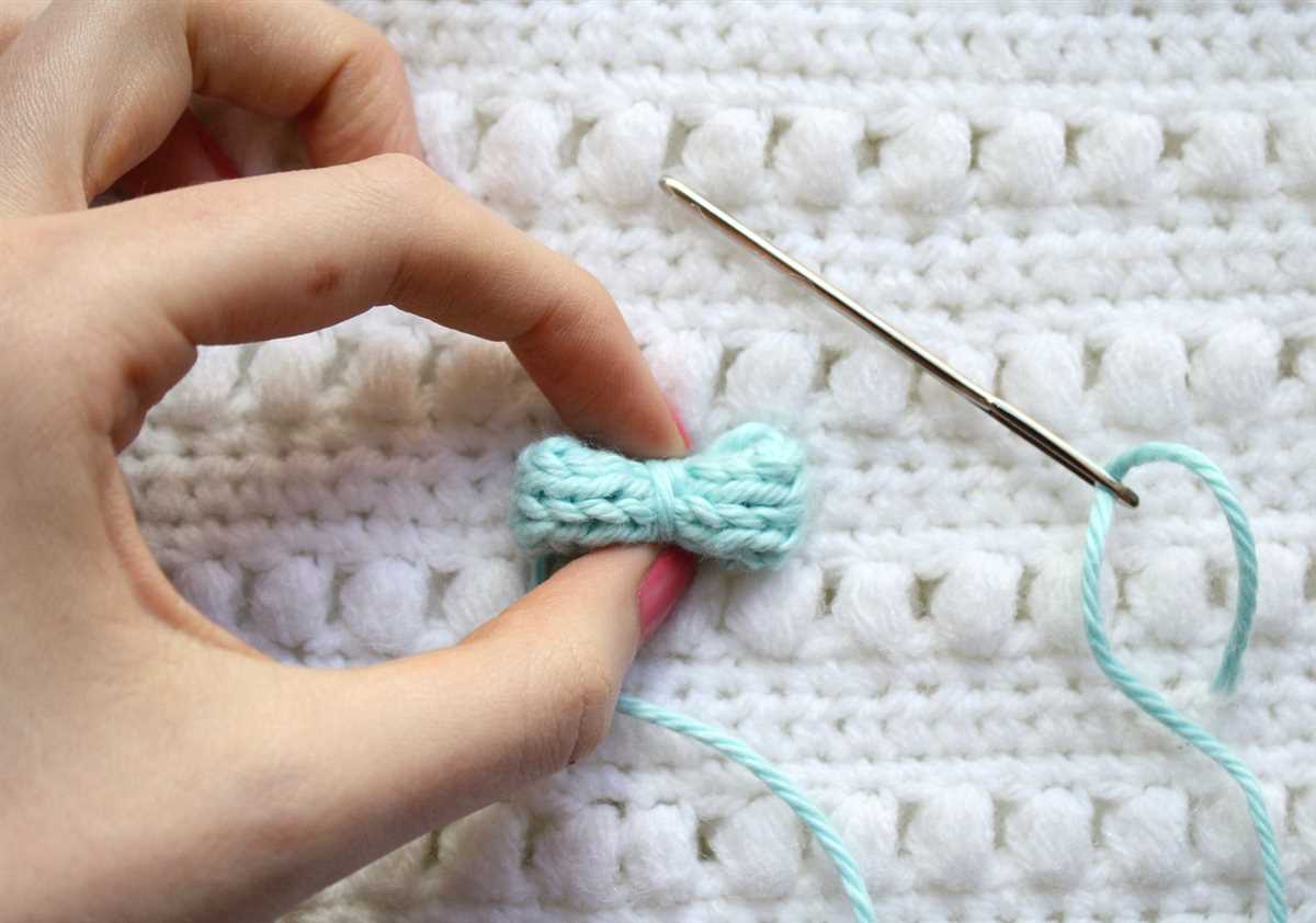 Knit ring pattern