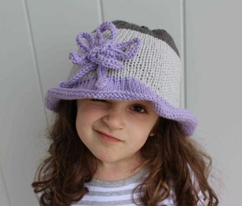 Knitted bucket hat pattern