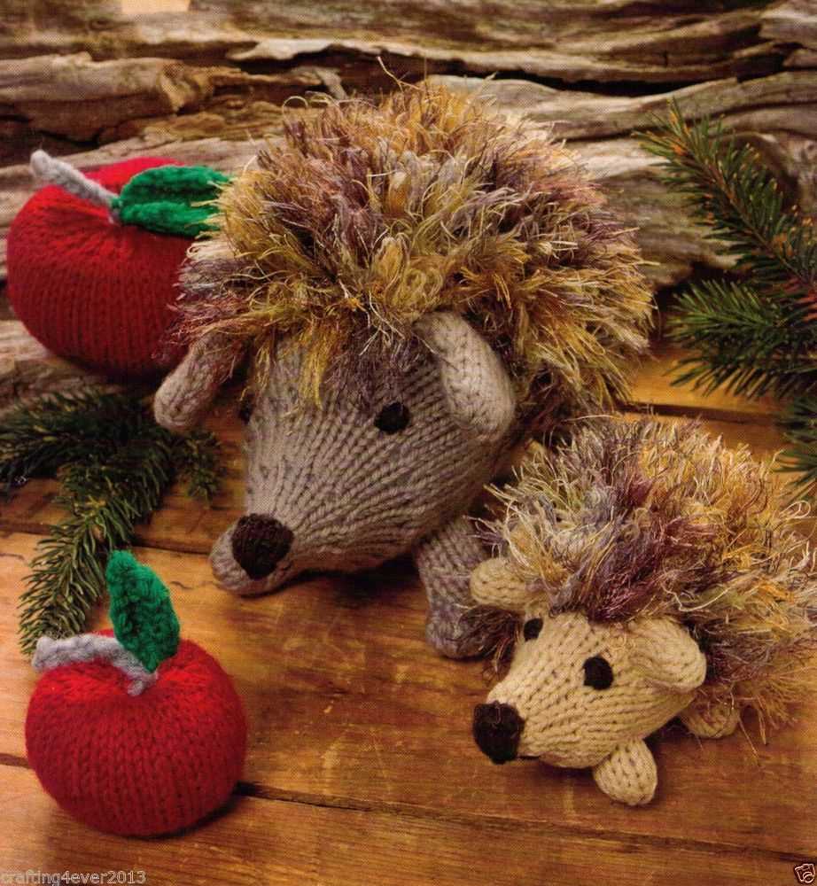 Knitted hedgehog free pattern