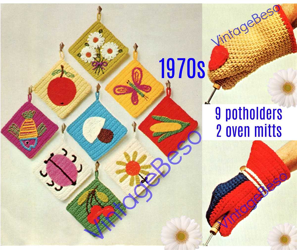 Knitted oven mitt pattern free