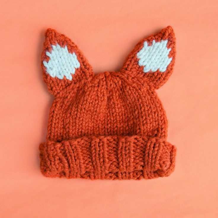 Knitting pattern fox