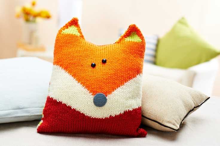 Knitting pattern fox