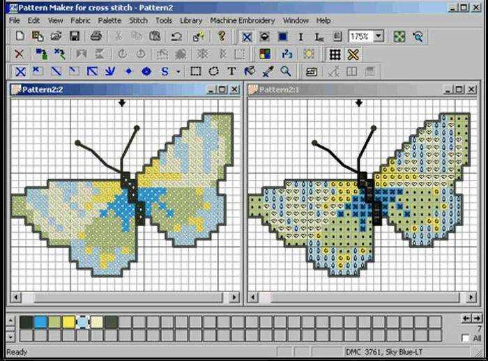 Knitting pattern maker app
