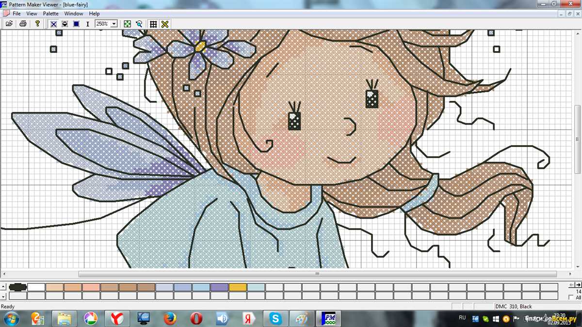 Knitting pattern maker app