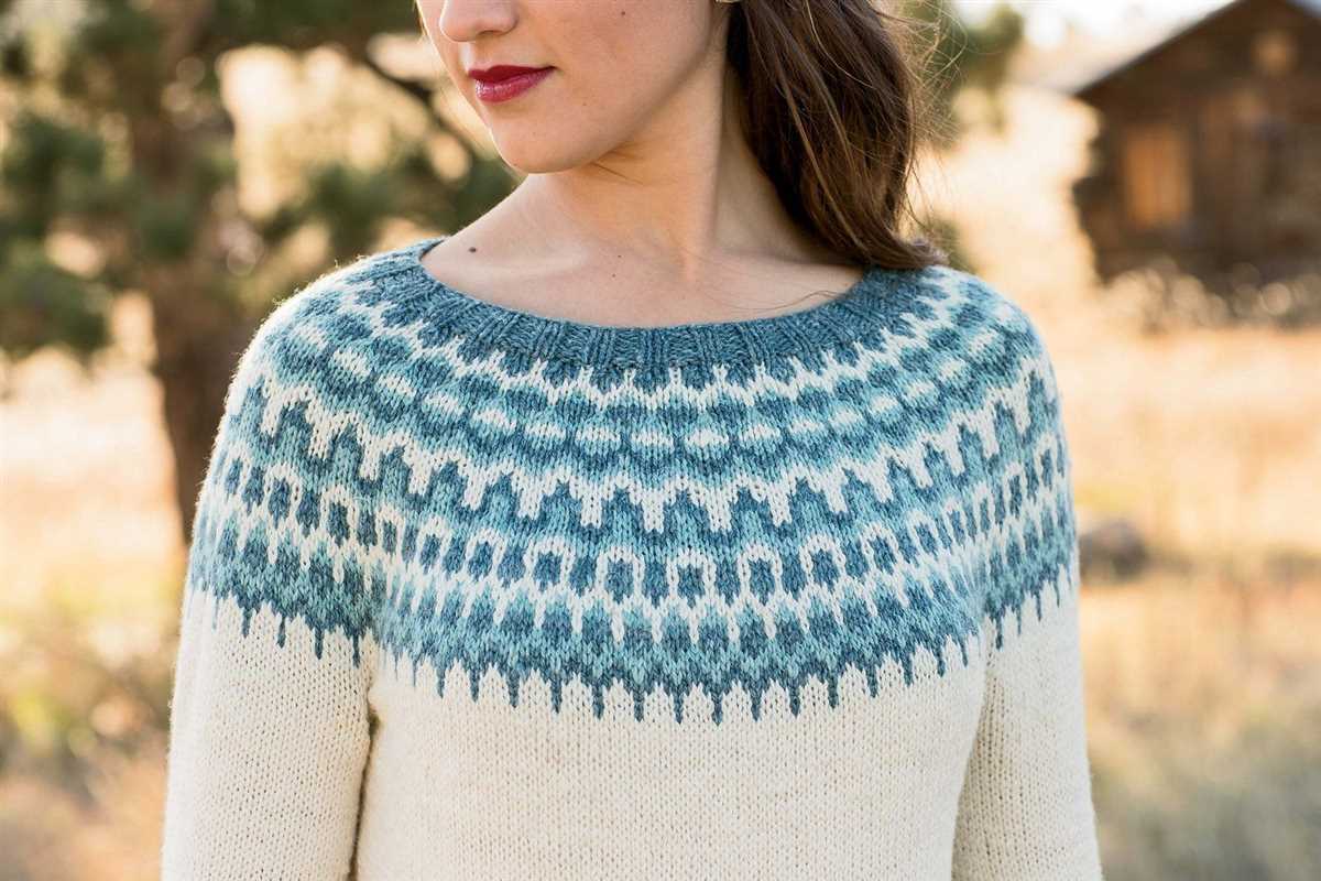 Knitting pattern size conversion