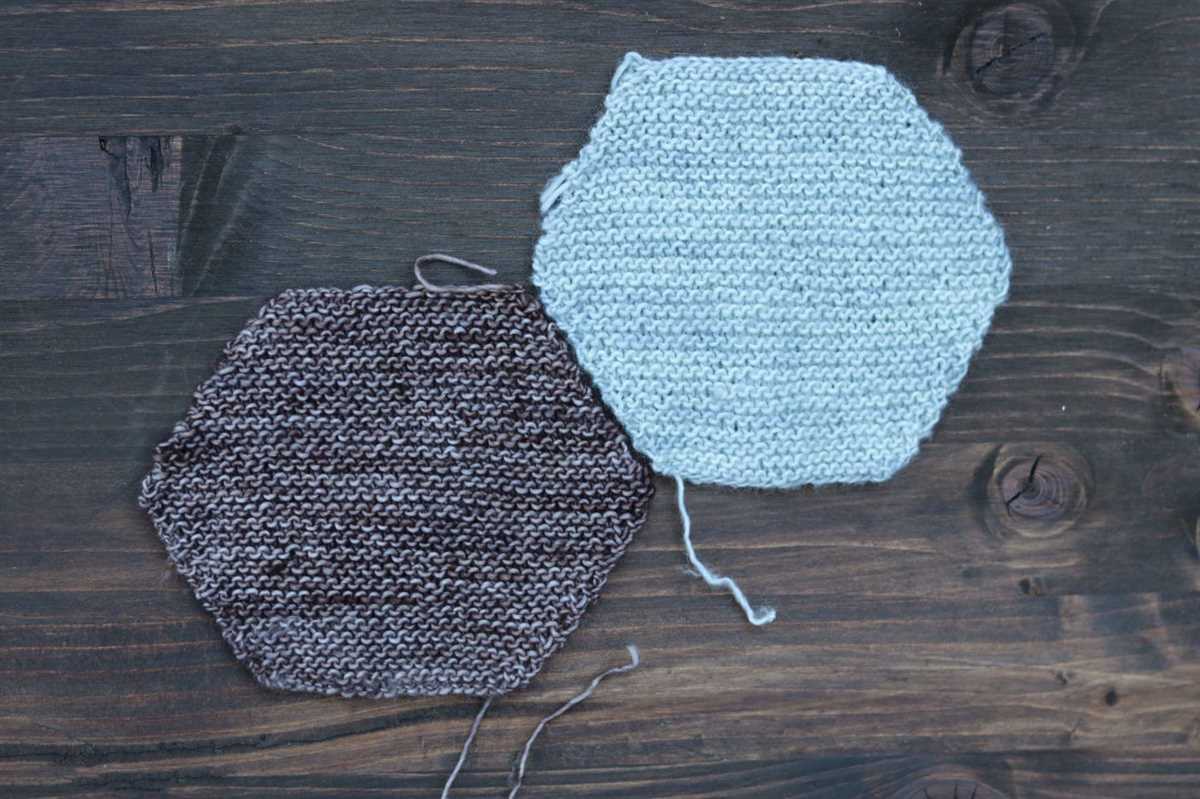 Hexagon knitting pattern free