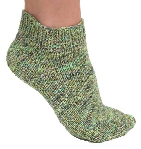 Ankle sock knitting pattern