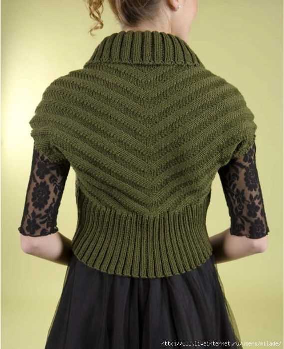 Ladies knitted bolero pattern free