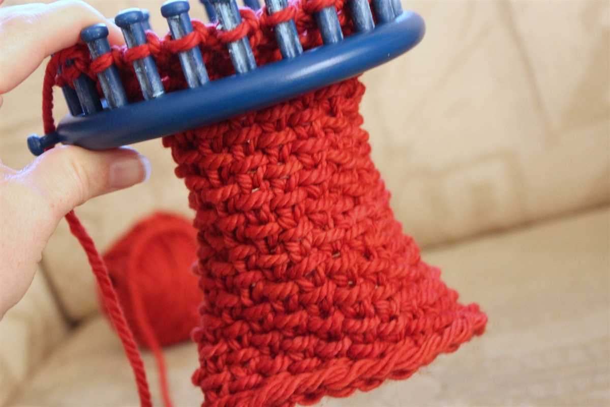 Loom knit patterns round looms
