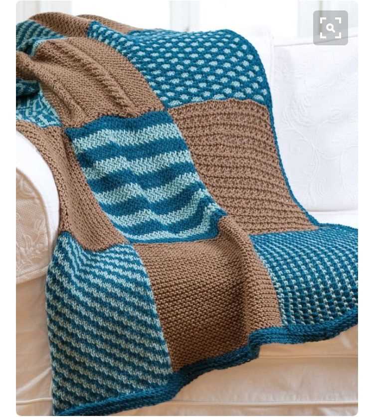 Loom knit blanket pattern
