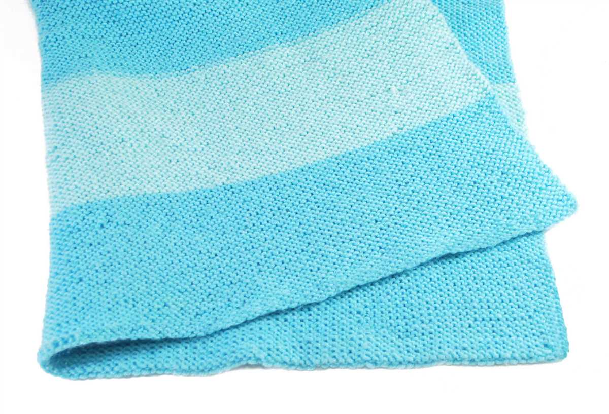 Loom knit blanket pattern