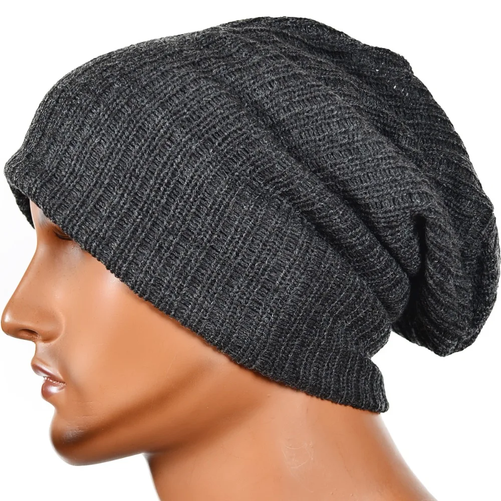 Loose beanie knit pattern