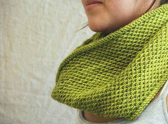 Free knitting pattern snood