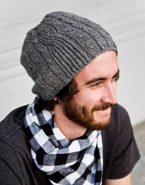 Men's knitted hat patterns