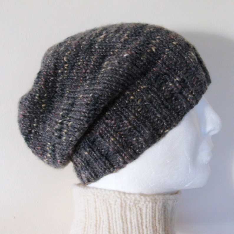Mens slouch hat knitting pattern