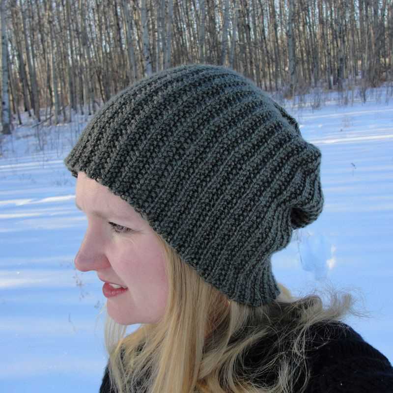 Mens slouch hat knitting pattern