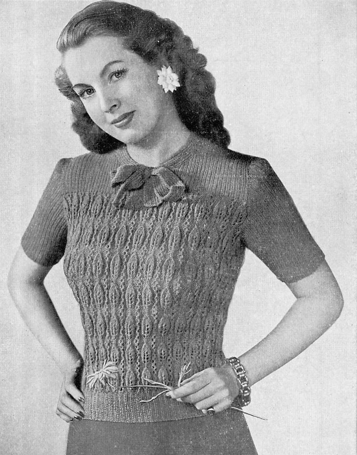 4 ply ladies knitting patterns