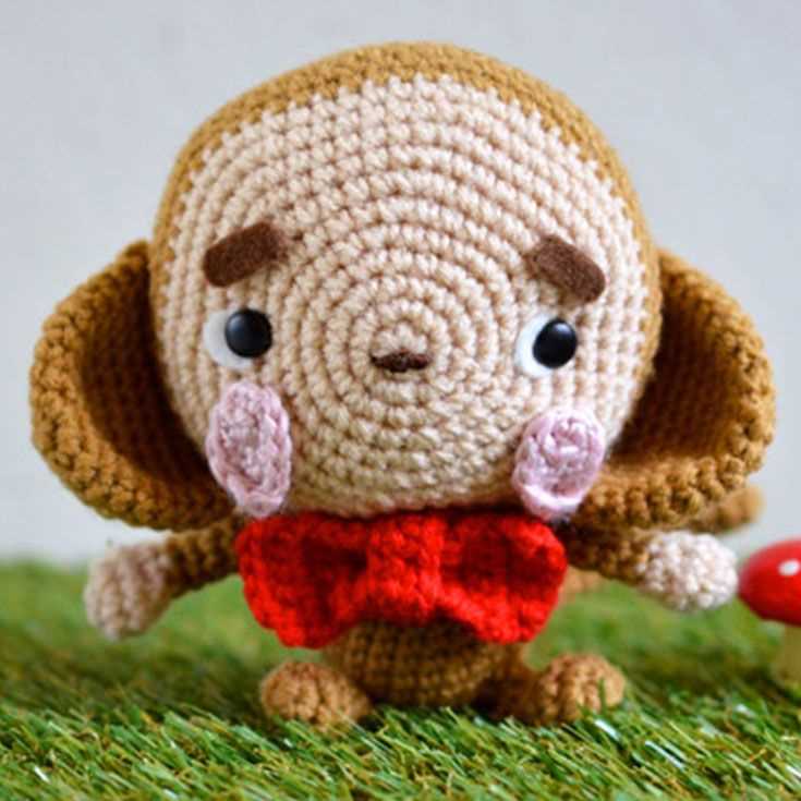 Free monkey pattern knitting
