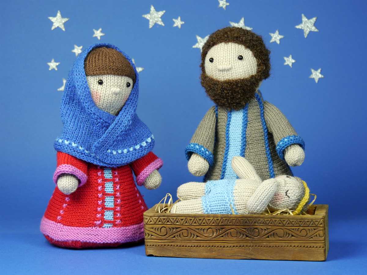 Nativity scene knitting pattern free
