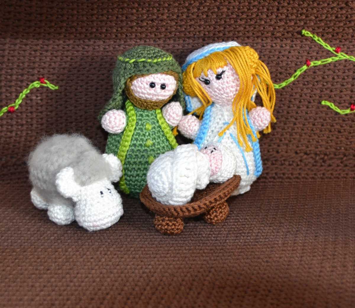 Nativity scene knitting pattern free