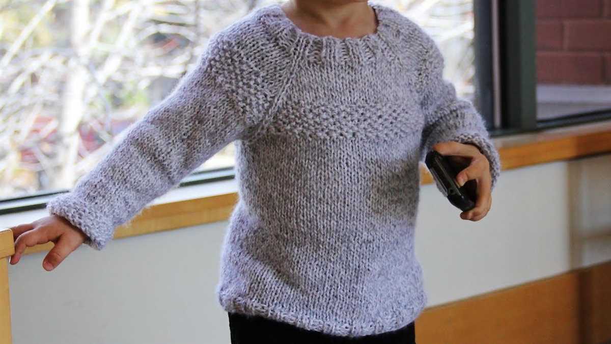 Free knitted sweater patterns for beginners