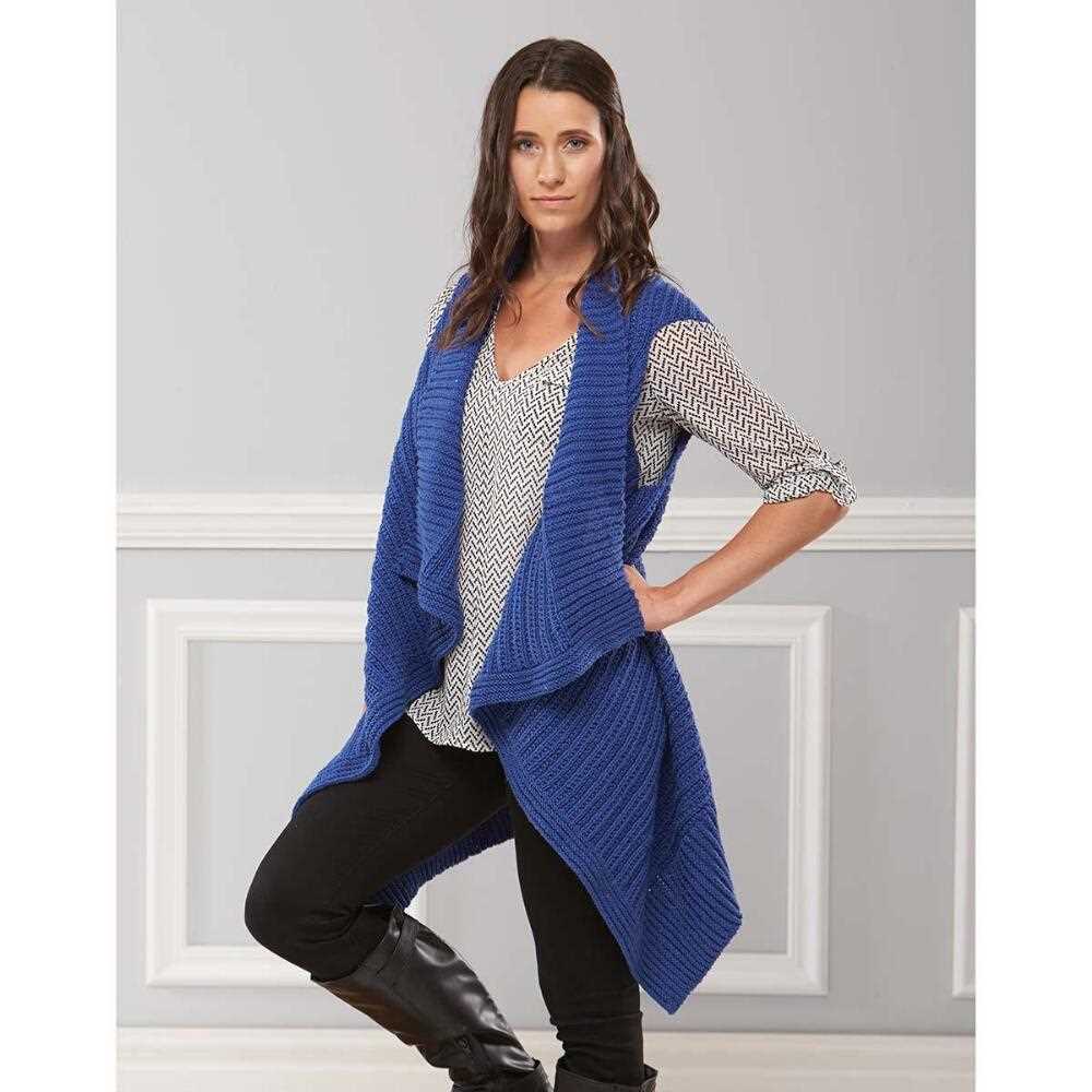 Free knit vest pattern womens